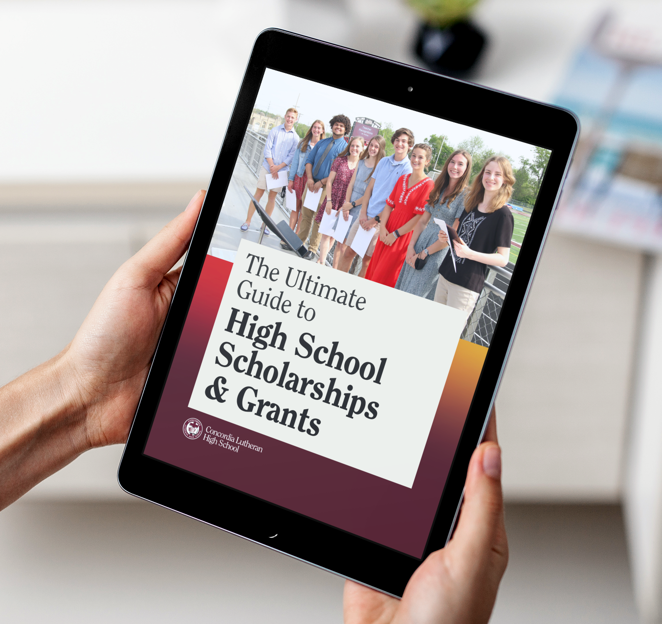 Ultimate Guide to Scholarships Mockup - Concordia HS-1